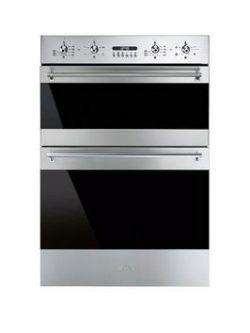 Smeg Dosf634X 60Cm Built-In Classic Multifunction Double Oven